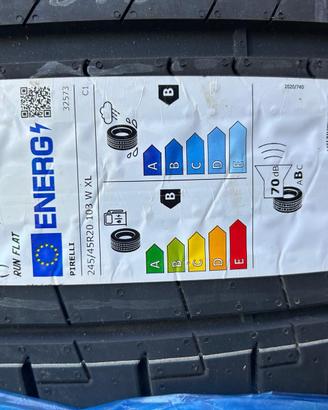 Gomme estive 245/45/20 Pirelli