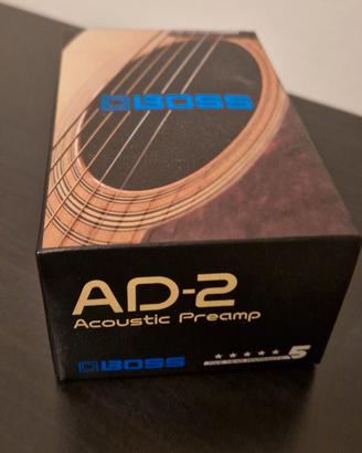 Boss AD-2 - Acoustic Preamp - pedale chitarra
