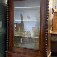 Vetrina in legno epoca 800 L 115 P 45 H 225