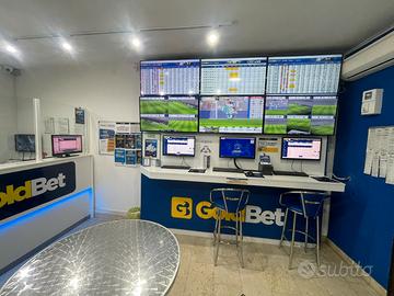 Agenzia scommesse GOLDBET LOTTOMATICA e sala slot