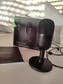 Microfono gaming Razer Seiren Mini