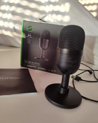 Microfono gaming Razer Seiren Mini