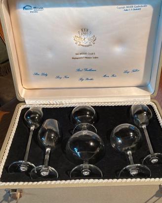 Set bicchieri Moser Club - 1957