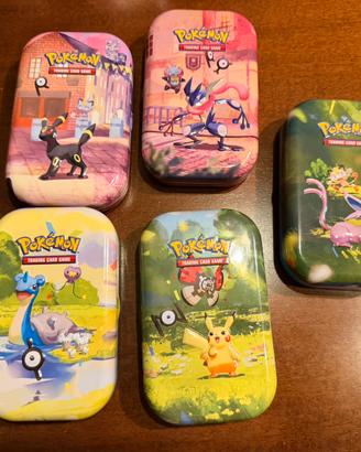 Mini Tin vuote Pokemon 30th anniversario