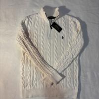 Maglione Polo Ralph Lauren Taglia S Bianco
