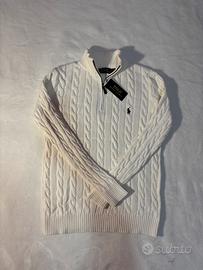 Maglione Polo Ralph Lauren Taglia S Bianco