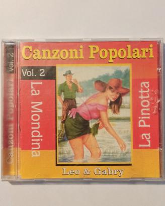 CD "Canzoni Popolari"  di Leo & Gabry