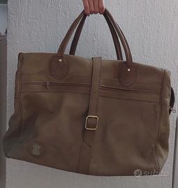 Borsone in vera pelle degli anni '70