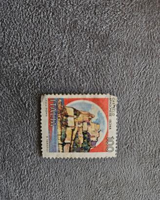 francobollo 100 lire