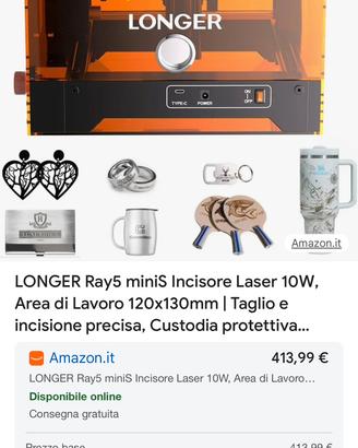 Stampante laser Ray 5 mini S