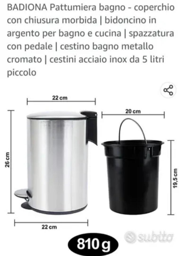 Pattumiera bagno e cucina - Arredamento e Casalinghi In vendita a Bologna