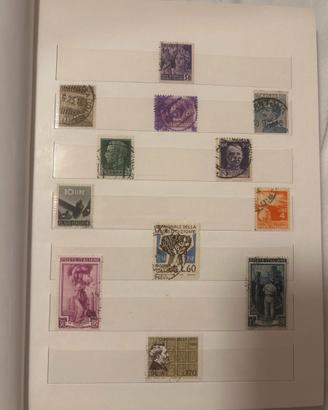 Piccola collezione di francobolli vari