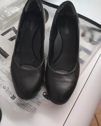 scarpe donna da ristorazione nere  fighter 