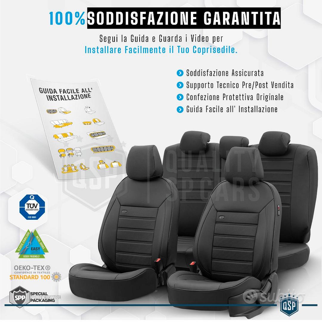 Subito - RT ITALIA CARS - SET COPRISEDILI per JEEP RENEGADE Pelle e Tessuto  - Accessori Auto In vendita a Bari