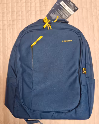 Zaino Tucano blu per laptop