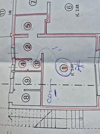 Locale adibito a negozio parucchiere