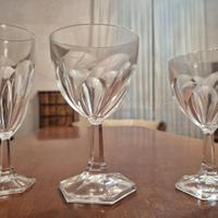 Bicchieri cristallo per 6 persone