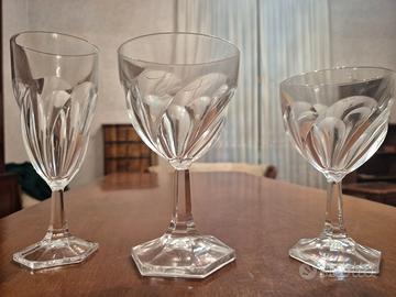 Bicchieri cristallo per 6 persone