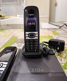 CORDLESS SIEMENS GIGASET C-610-H SOLO RIPETITORE.