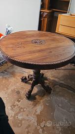 Tavolino in legno etnico