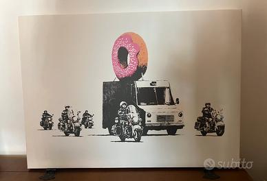 Quadro wallity - Banksy in tela
