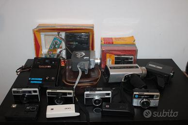 LOTTO VINTAGE: Fotocamere e Cineprese 1960/80