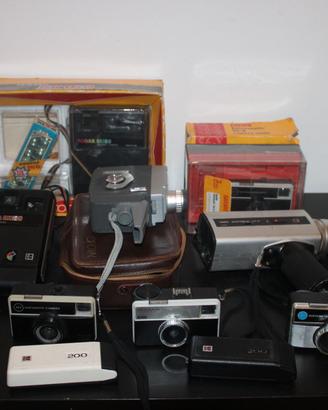 LOTTO VINTAGE: Fotocamere e Cineprese 1960/80