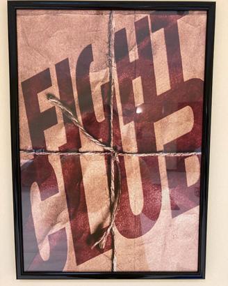 Quadro FIGHT CLUB 37x52 (disponibili 3 soggetti)