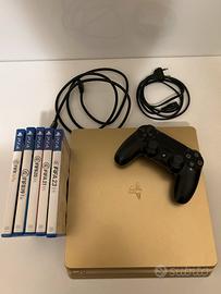 Playstation 4 gold limited edition