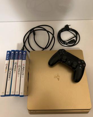 Playstation 4 gold limited edition