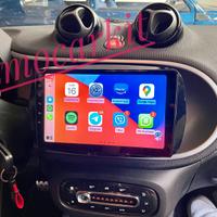 Autoradio car tablet android 12 per smart fortwo
