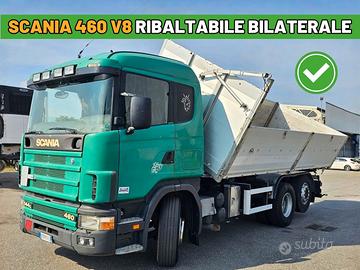 Camion Scania 144L460 Ribaltabile BILATERALE V8