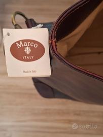 Borsa di pelle vero cuoio mai usato
