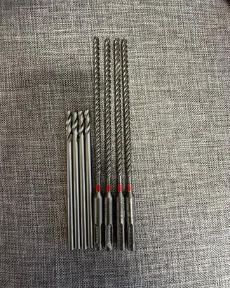 Set 8 punte trapano Hilti SDS Plus 6mm+HSS 6.5 mm