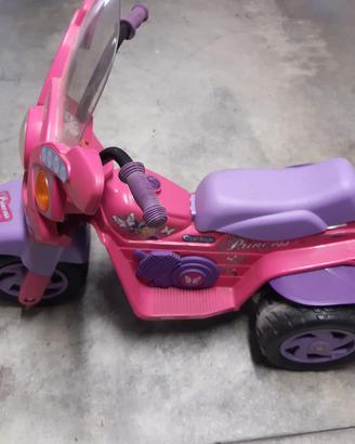 Moto Elettrica Raider Princess Peg Perego