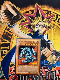 Drago Toon Occhi blu yugioh ita vintage