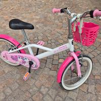 bici bambina 16 pollici BTWIN