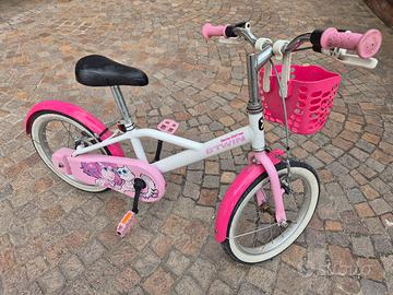 bici bambina 16 pollici BTWIN