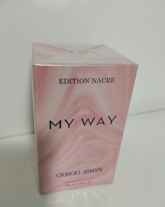 Profumo Armani My Way Edition Nacre.