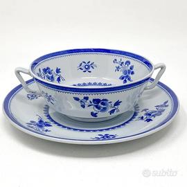 GLOUCESTER, soup cup SPODE BLUE, England