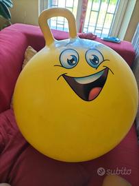 palla gialla rimbalzina 