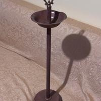 Posacenere antico in ottone vintage d'epoca