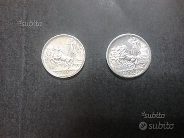 Lire 2 in Argento - Regno Italia Vitt. Eman. III°