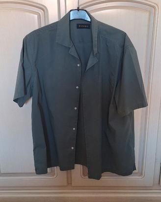 Camicia PIOMBO maniche corte tg L.