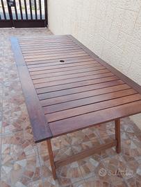 tavolo giardino in legno 