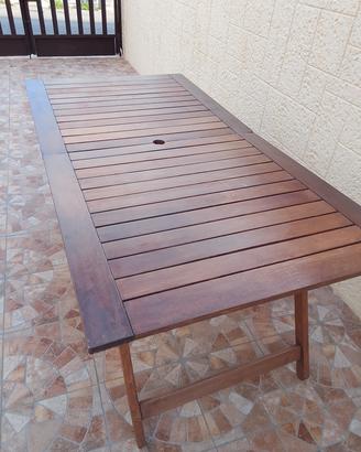 tavolo giardino in legno 