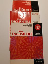 Set libri inglese – New English File Elementary +