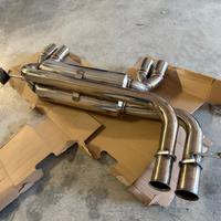 Terminale in acciaio Bmw M3 E46