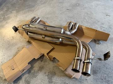 Terminale in acciaio Bmw M3 E46