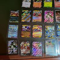 lotto carte pokemon rare 